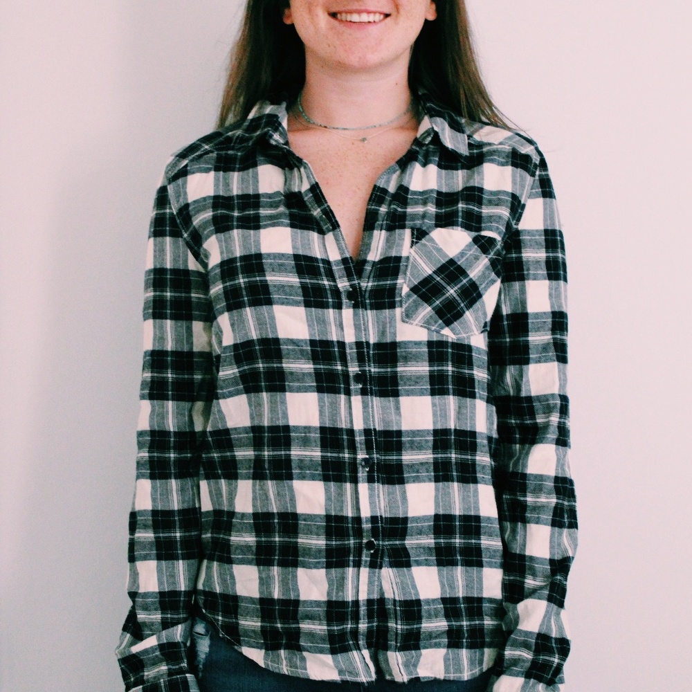 Black and White Flannel